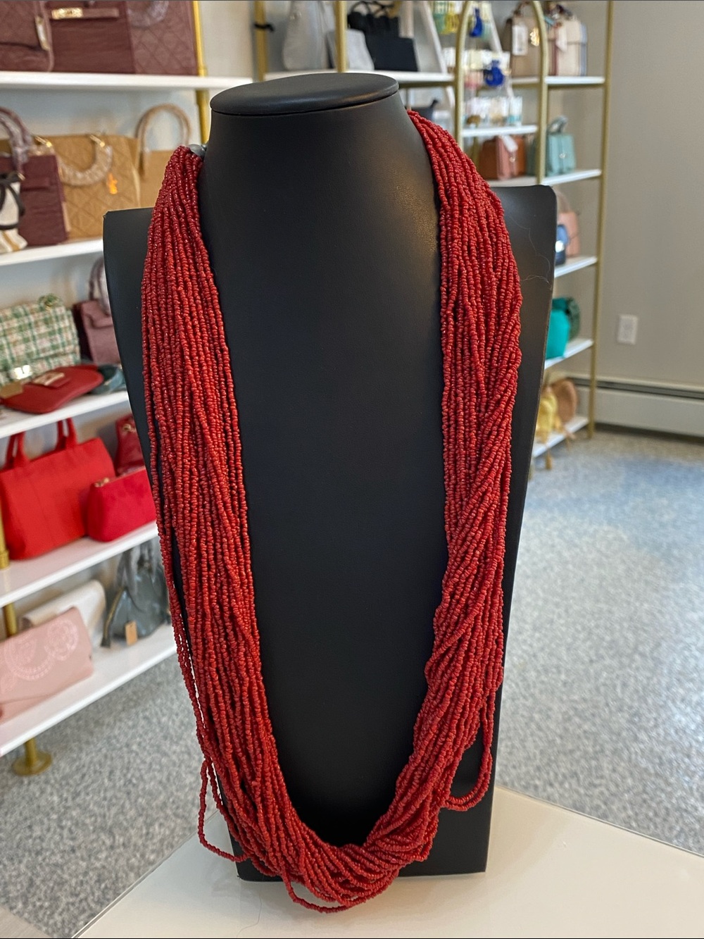 Big beaded necklace